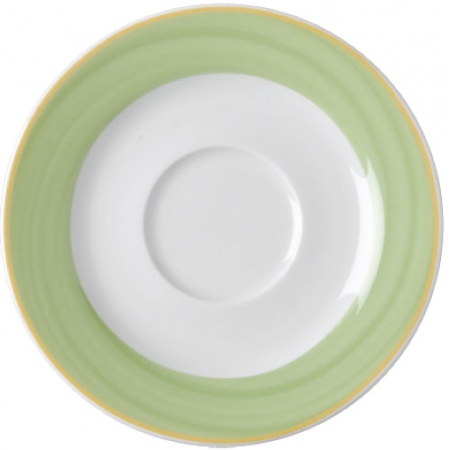 Блюдце Ø13см для чашки под эспрессо BAHAMAS 2 зеленое