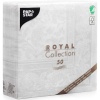 Салфетка 40x40см ROYAL Collection Ornaments белая, 50шт