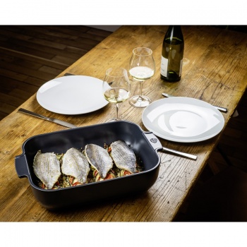 Емкость прямоугольная для запекания APPOLIA 25см SLATE