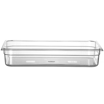 Гастроемкость из поликарбоната GN 1/1 530x325x100мм 14л Profi Line Hendi