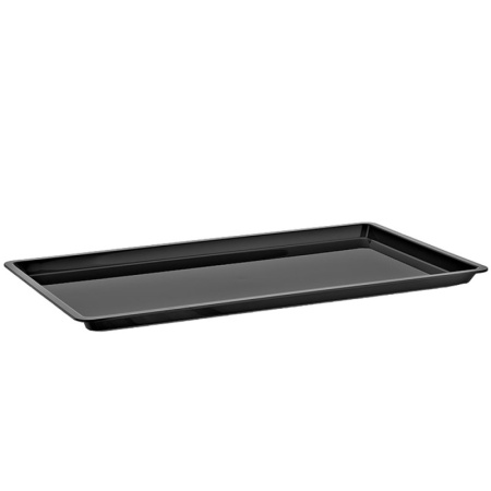 Гастроемкость GN 1/1 черный поднос с крышкой Roll-up (PC)