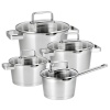 Набор посуды Diamond – 4 предмета – 3 кастрюли и сотейник