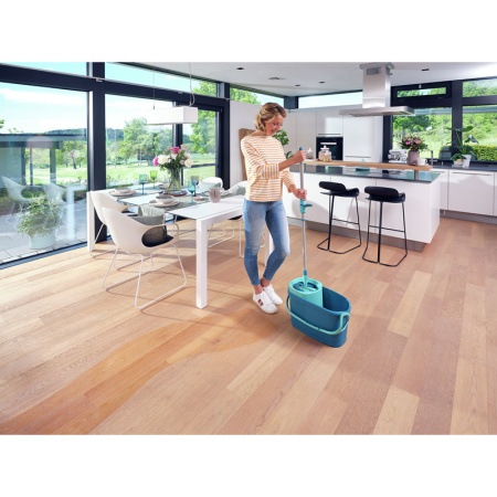 Комплект для уборки Clean Twist M Ergo ведро 6л с отжимом и швабра 33см