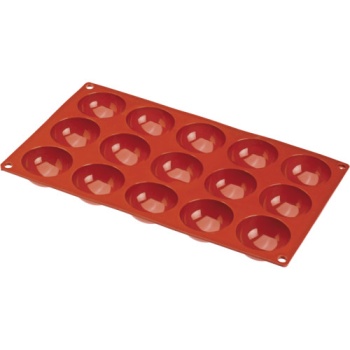 Форма "Полусфера" 15 выемок 50x25мм
