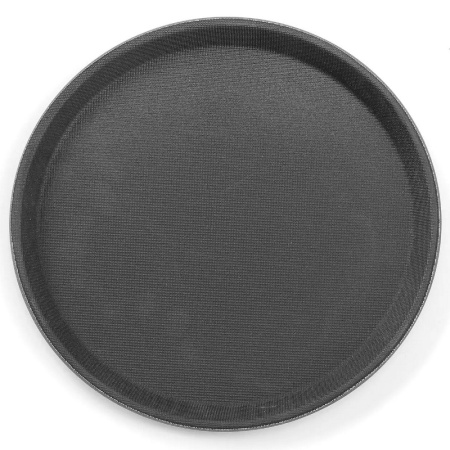 Поднос Ø36cм черный Hendi