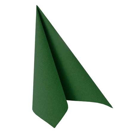 Салфетка 3сл 40х40см ROYAL Collection темно-зеленая, 20шт