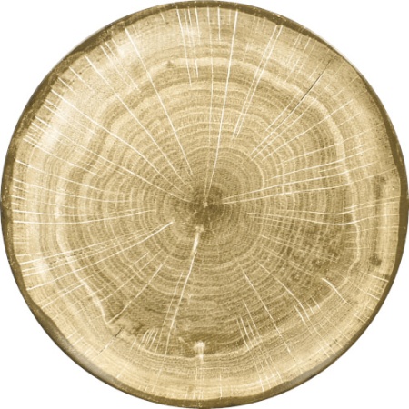 Тарелка Ø29см WOODART Moss green