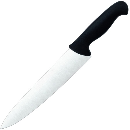 Нож поварской 25см узкий Profi-Chef черный