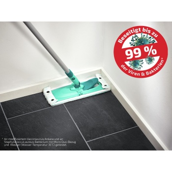 Швабра для пола Combi M 33см micro duo со стальной ручкой 140см