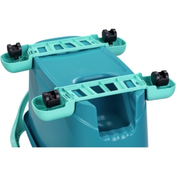 Комплект для мытья пола Clean Twist Disc Mop Ergo mobile: щетка-моп, ведро 6л с отжимом