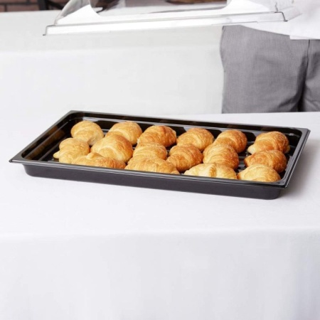 Поднос выставочный 32.5x53см черный Cambro