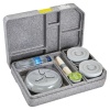 Термоподнос с посудой 53x37x11.8см GoBox Cambro серый
