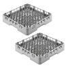Кассета-cтойка для посуды штырьковая 9x9 рядов серый Cambro, 2шт