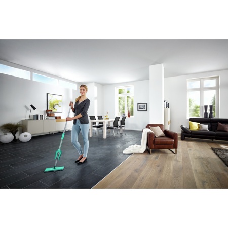 Швабра для пола Picobello M 33см micro duo с телескопической ручкой 80-140см