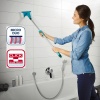 Швабра-щетка для ванны телескопическая 150см Flexi Pad Micro duo