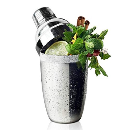 Шейкер барный 550мл Profi-Chef нержавеющая сталь