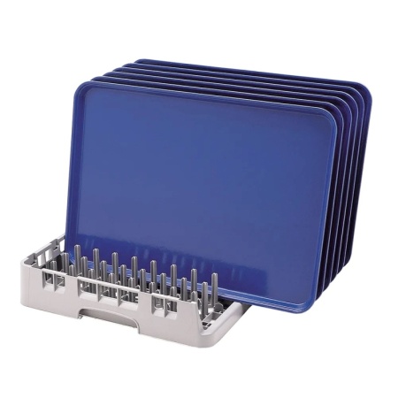 Открытая стойка для подносов Camrack Cambro серая