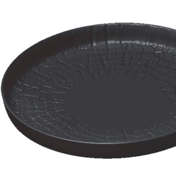 Тарелка с бортом Ø27см Black RAW Wood