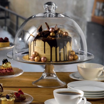 Крышка-колпак из стекла Ø27.5x(h)20.5см BANQUET - Vidivi