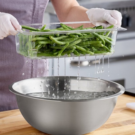 Гастроемкость перфорированная GN 1/3 32.5x17.6x7.6см Camwear прозрачная Cambro