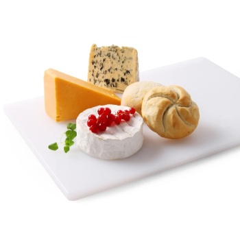 Доска разделочная 600x400x18мм Hendi белая