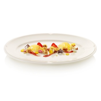 Тарелка овальная 38x26см ANNA