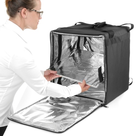 Изотермический рюкзак для доставки еды 41x41x(h)49см Hendi черный