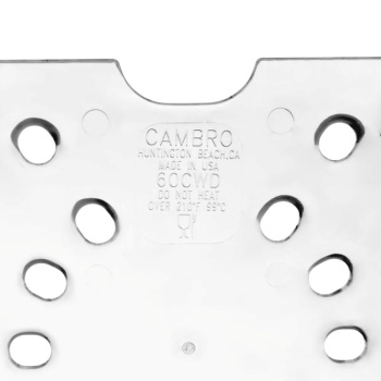 Полка сливная GN 1/6 17.6x16.2см Camwear прозрачная