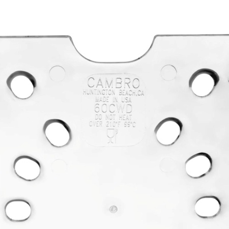 Полка сливная GN 1/6 17.6x16.2см Camwear прозрачная
