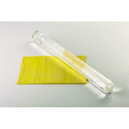 Скалка для мастики рельефная 'Лабиринт' Pavoni