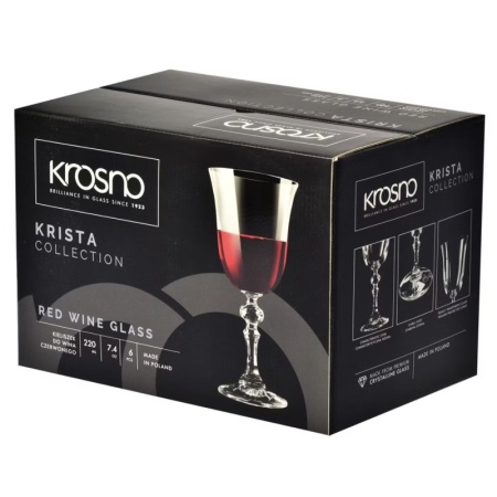 Бокал для красного вина 220мл KRISTA
