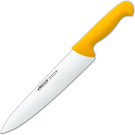 Нож поварской 25см 2900 желтый