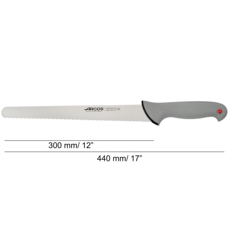 Нож кондитерский 30см COLOUR PROF