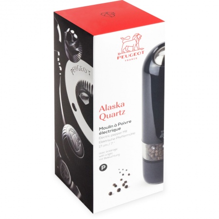 Электрическая мельница для перца ALASKA Quartz 17см