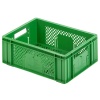 Ящик для овощей и фруктов 40x30x13см зеленый