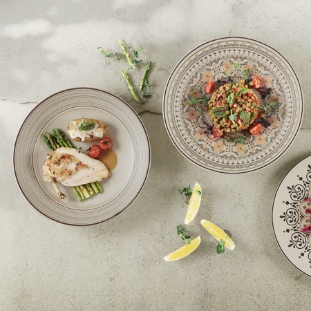 Тарелка глубокая Ø26см 1085мл ARGILA Larissa