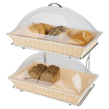 Подставка фуршетная для 2 корзин 56х36.5x(h)42см DOPPELDECKER - APS