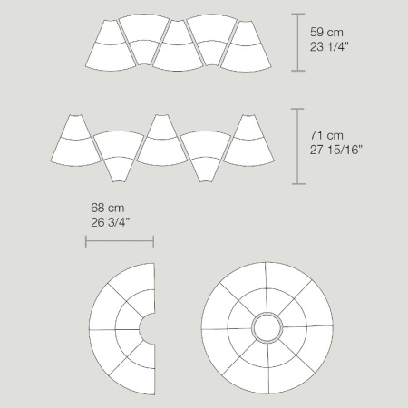 Тарелка 30x25см Buffet B.CONCEPT