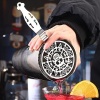 Стрейнер Ø10.3см "Luxury Skull" 19.3см Profi-Chef медный цвет
