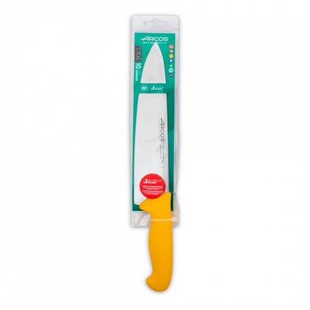 Нож поварской 25см 2900 желтый