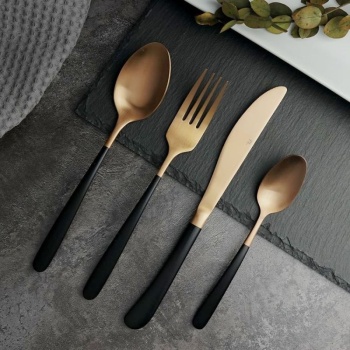 Вилка столовая 21см Provence медный матовый цвет PVD покрытие