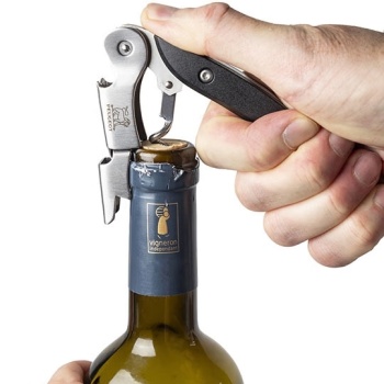 Штопор сомелье 13см Malbec черный