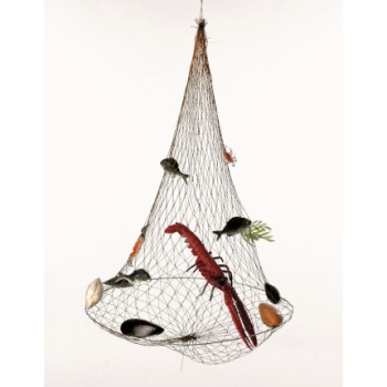 Муляж сетка с рыбой 90х50