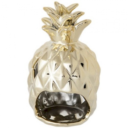 Подсвечник 8х8х(h)14см PINEAPPLE GOLD