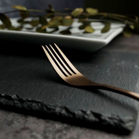 Вилка столовая 21.2см Alessi-Copper медный матовый цвет PVD покрытие