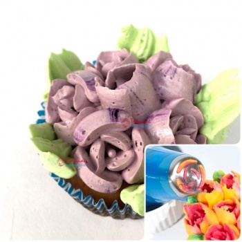 Насадка Цветок Голубой Бриллиант №20 (L размер)