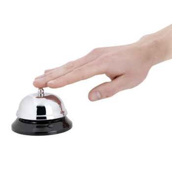 Звонок для ресепшна Ø8.5см неэлектрический Cosy&Trendy