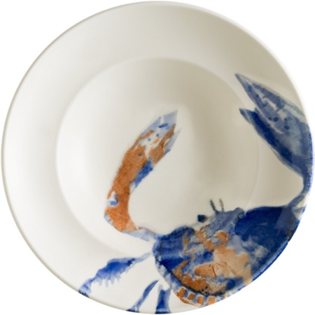 Тарелка глубокая для пасты Ø27см 400мл AQUELIS Crab Gourmet