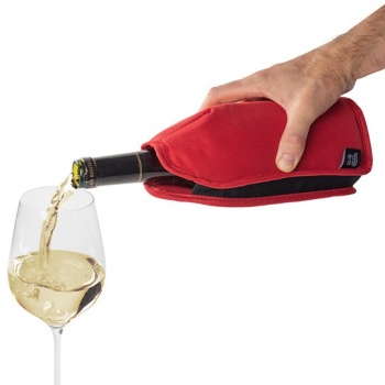 Рукав для охлаждения бутылок Frizz красный