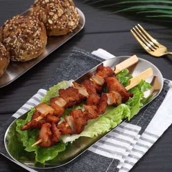 Блюдо, поднос сервировочный 25x10см Profi-Chef